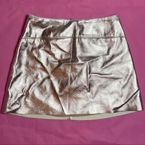 BDG Urban Outfitters metallic skirt